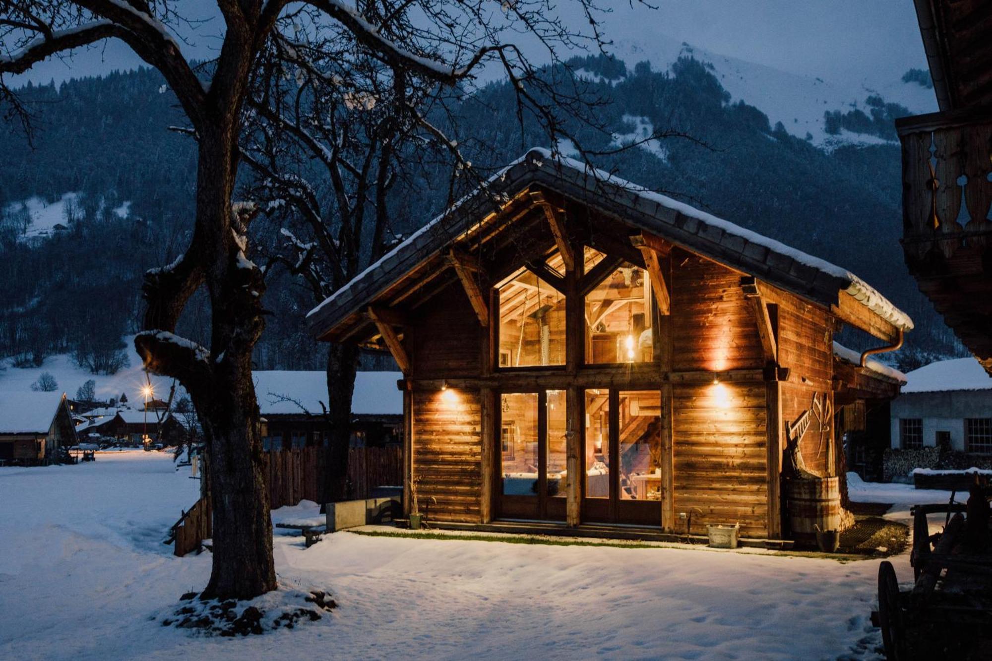 La Ferme Du Lac Vert Montriond Exterior foto